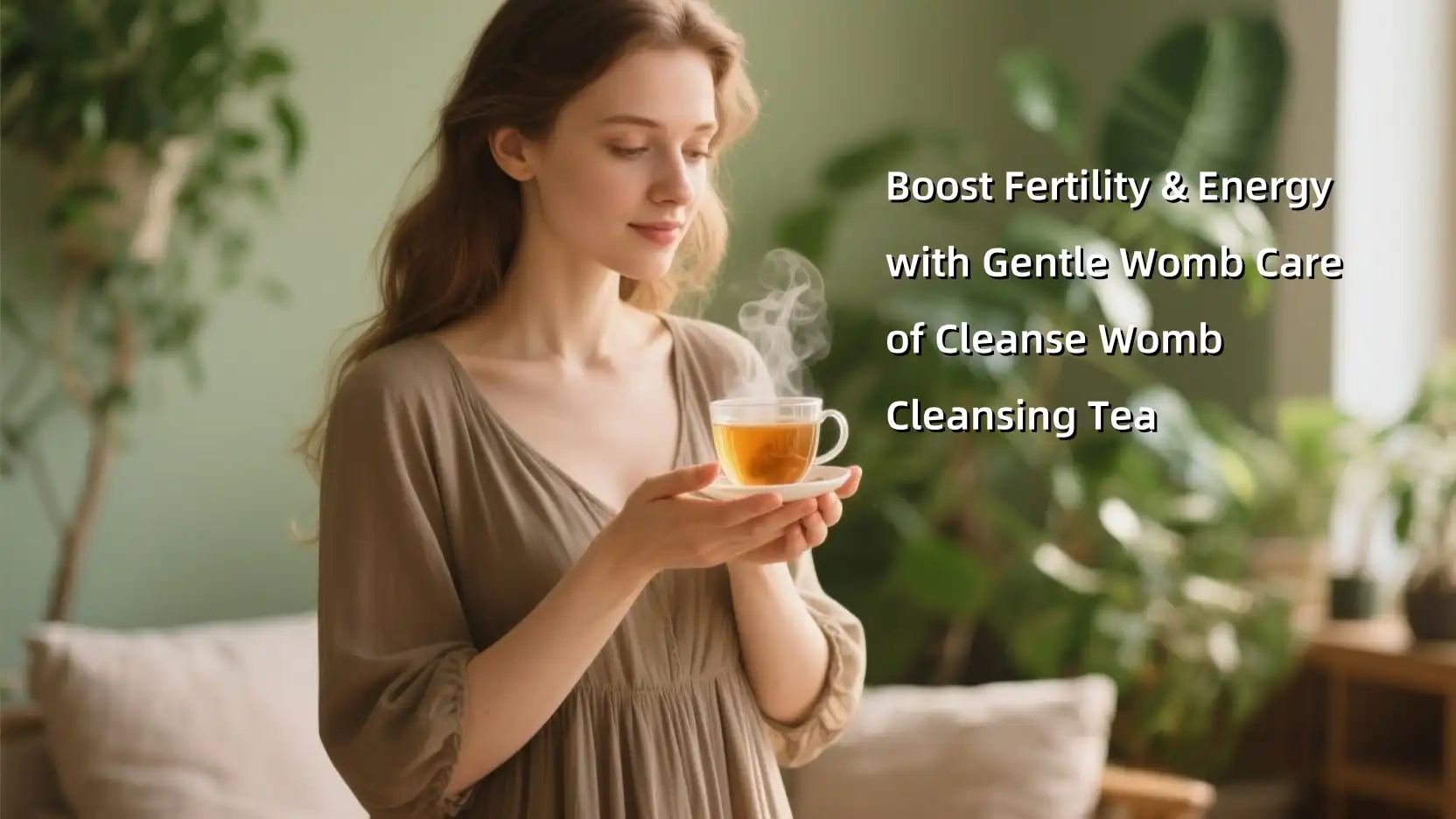 Boost Fertility & Energy with Gentle Womb Care of Cleanse Womb Cleansing Tea